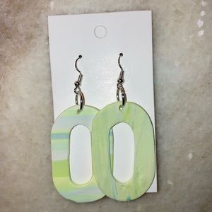 Handmade Clay Marble Earrings!